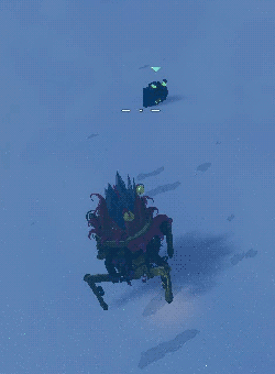healing drone stuck itself in the snow